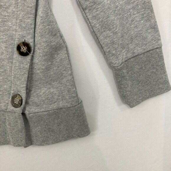 Soft Surroundings Large Gray Turtle Neck Button Detail Cozy Long Sleeve Sweater - Picture 7 of 10